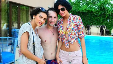 Isi foloseste cea mai buna prietena pe post de sosie! Madalina Pamfile si geamana sa au innebunit Bucurestiul! Uite cat de bine seamana!