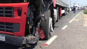 Cluj: Femeie de 77 de ani, spulberată pe o trecere de pietoni de un TIR