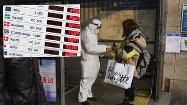 Curs valutar BNR 10 martie 2020. Panica de coronavirus a dinamitat piața valutară din România. Ireal câți lei costă azi 1 euro