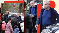 Gigi Becali a cedat “asaltului” nevoiașilor, în fața “Palatului”