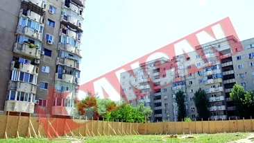 Sufocati de un bloc construit pe terenul unui parculet