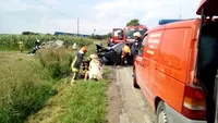 Accident grav în Suceava după ce două mașini s-au ciocnit! Cinci persoane au fost rănite