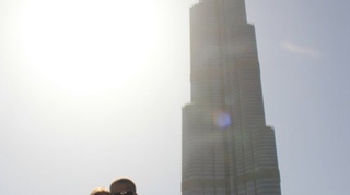 Raluca Tanase si iubitul ei, Razvan Ispas, au cinat la Burj Al Arab