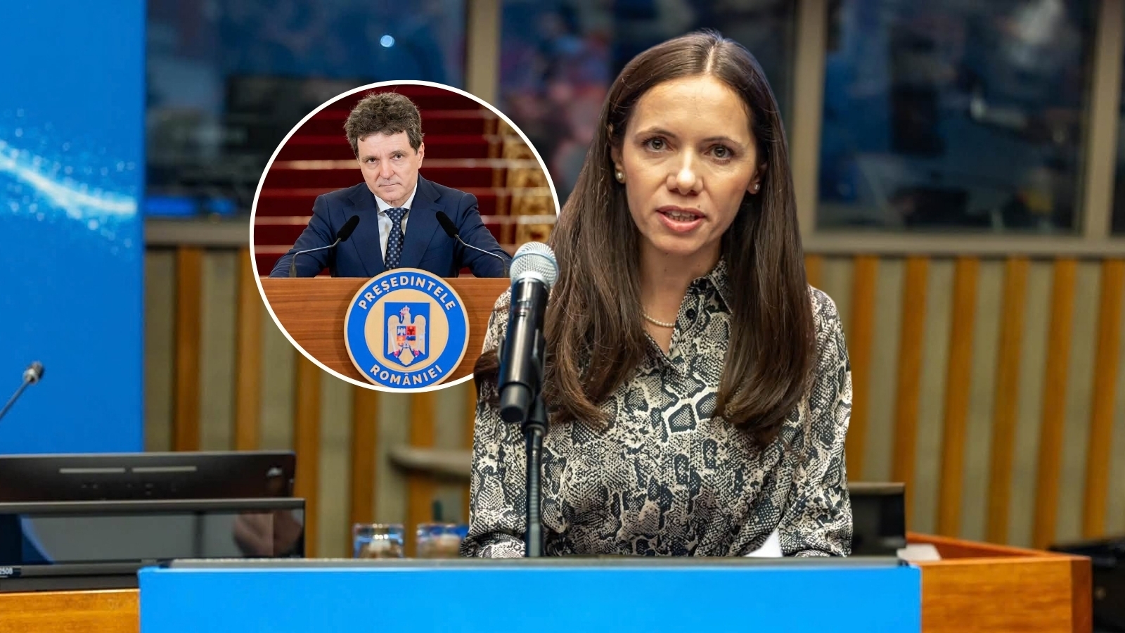 Cât costă ținuta cu care Mirabela Grădinaru a atras toate privirile. L-a însoțit pe Nicușor Dan la New York