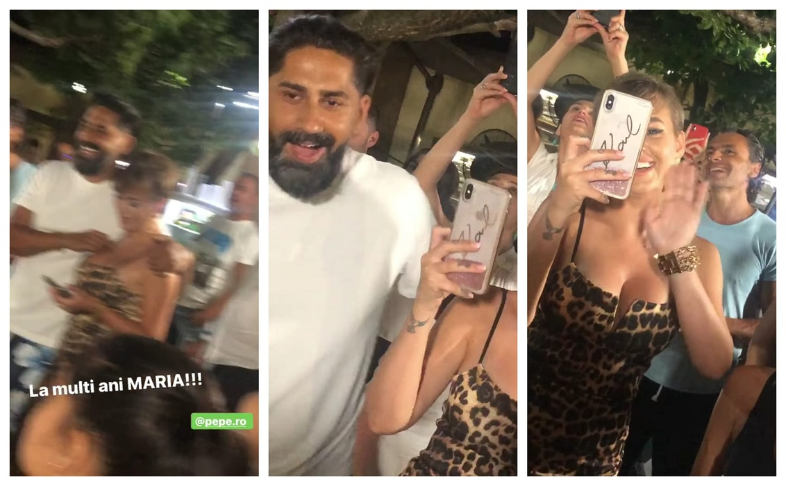 Imaginile momentului în showbiz! Connect-R și Misha, filmați în ipostaze tandre la 1 an de la anunțul divorțului! Andra i-a dat de gol