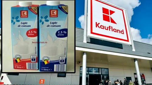 Ce conține, de fapt, laptele K-Classic din supermarketurile Kaufland din România