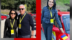 Piero și Romina participă cu un Ferrari de 4 milioane de dolari! Steagul României, la Dolomiti! 100 dintre cei mai bogați afaceriști ai lumii se bat în mașini de colecție