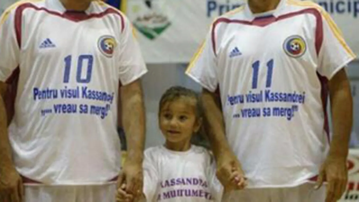 Kamara va intra pe teren alaturi de Gica Hagi si Generatia de Aur!