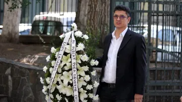 Cu cine şi-a făcut apariţia Luis Lazarus la înmormântarea lui Costin Mărculescu. Mesajul emoţionant: Prea devreme, Costine