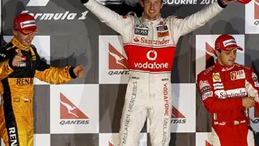 Button a castigat Marele Premiu de Formula 1 al Australiei! Schumacher a terminat al zecelea!