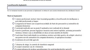 Declarația pe propria răspundere devine, din nou obligatorie. Iată cum arată!