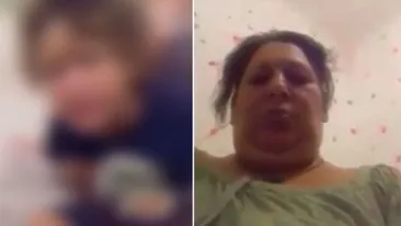 Caz șocant în Capitală. O femeie se filmează în timp ce își snopește fiica de 5 ani în bătaie, la îndemnul unui bărbat: „Ăla o pune să o bată”