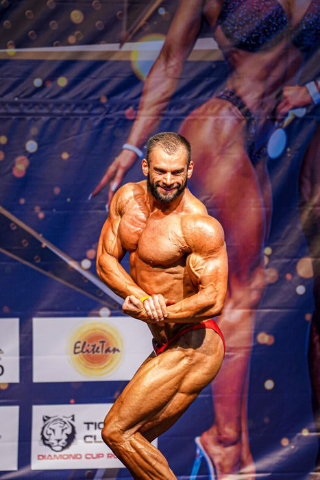 Săptămâni de foc pentru culturistul Florin Damșa! Medalie europeană chiar la Sibiu