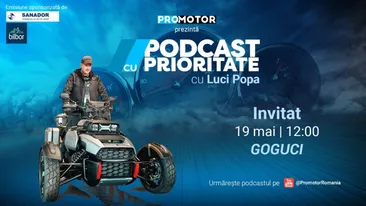 „Podcast cu Prioritate” #74 îl are ca invitat pe Goguci. De la Photoshop la ATV-uri, un parcurs creativ