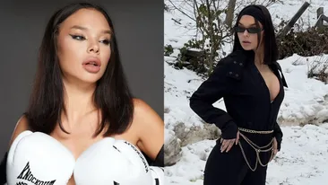 NU E BANC! Cum a apărut îmbrăcată Bettyshor, luptătoarea din RXF, pe pârtie. Internauții au crezut că nu văd bine!