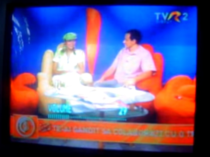 Imagini de la prima întâlnire. Cum l-a “combinat” Andra pe Cătălin Măruță în direct la TVR 2