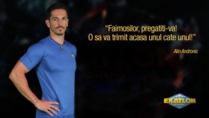 Exatlon România. Ultimele informații despre accidentarea lui Alin Andronic