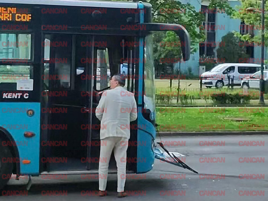 Milionarul s-a ciocnit cu un STB