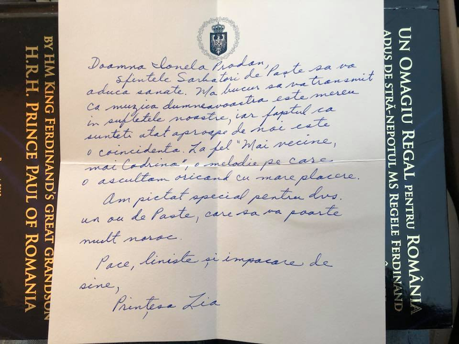 Anamaria Prodan, în lacrimi după ce a primit un cadou din partea Prinţesei Lia şi a Prinţului Paul