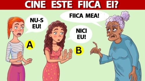 Test IQ exclusiv pentru genii | Să ajutăm această pensionară să-și găsească fiica. Indiciu: Una dintre cele 2 tinere minte