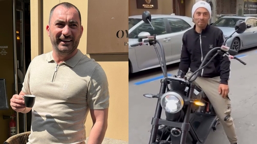 Reacția VIRALĂ a lui Aurel Simion, tăticul livrator de la Tazz, după ce a primit un scuter de la Pescobar. Ce i-a mai oferit patronul Tavernei Racilor