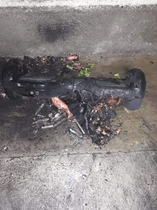 La un pas de tragedie! Hoverboard-ul unui puști din București a sărit în aer, după ce a luat foc. Micuțul a scăpat ca prin minune
