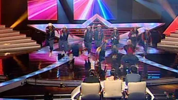Street dance ca la carte la Romanii au talent! Mihai Petre a fost impresionat: V-ati comportat ca o trupa adevarata!