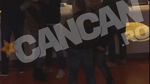 Patrick Borcea, partida de box incognito cu bodyguardul lui, la mall