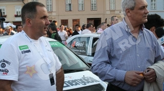 Milionarul Tatoiu concureaza impotriva sotiei la Raliul Sibiului