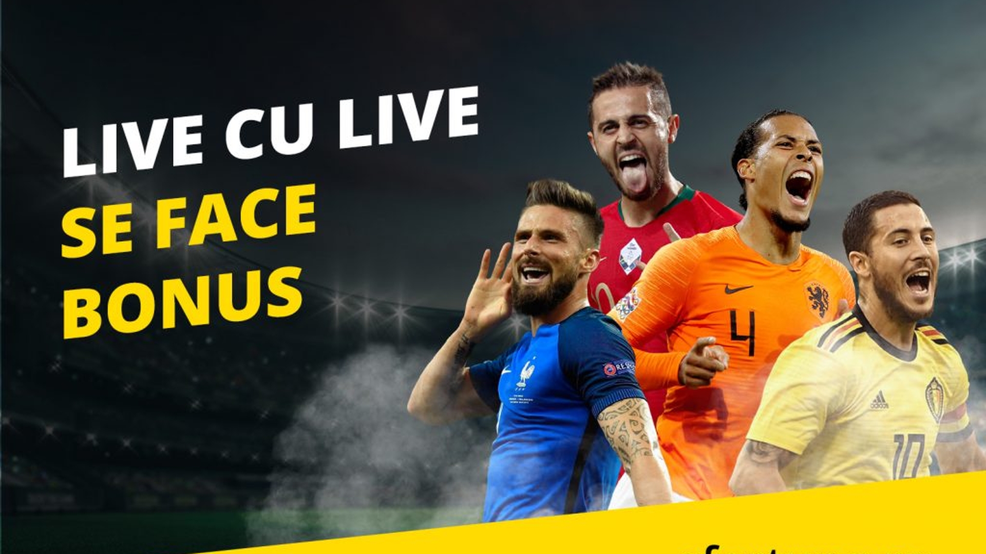 LIVE și câștigi. Premii pentru toată lumea pe efortuna.ro în promoția momentului