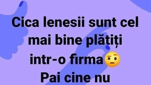 BANC | De ce sunt leneșii cel mai bine plătiți într-o firmă