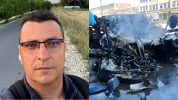 Văduva lui Vlad Zgârdău, pilotul mort la Arad, urlă de durere! Ce gest a făcut după tragedie: „E tot ce…”