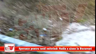 Nadia si-a vizitat in secret tatal bolnav de ciroza