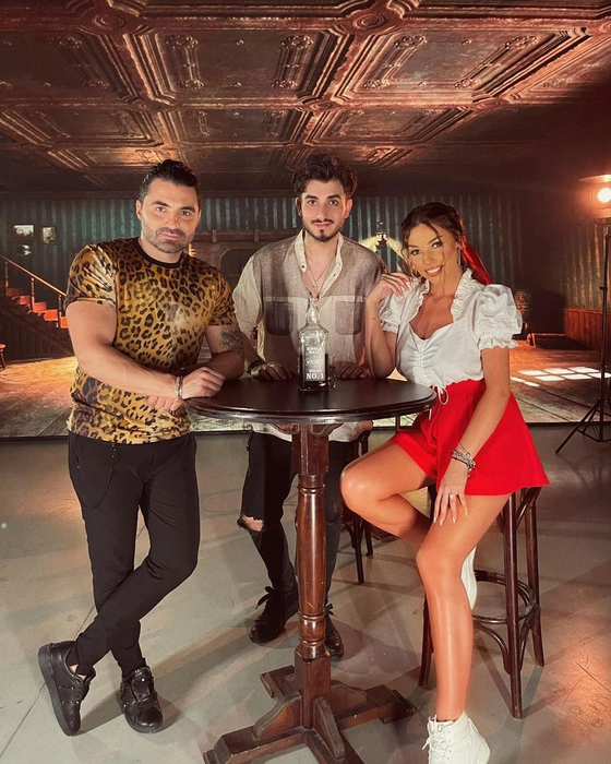 Shondy, alături de Pepe și Cătălin Rotaru / Sursă foto: Instagram