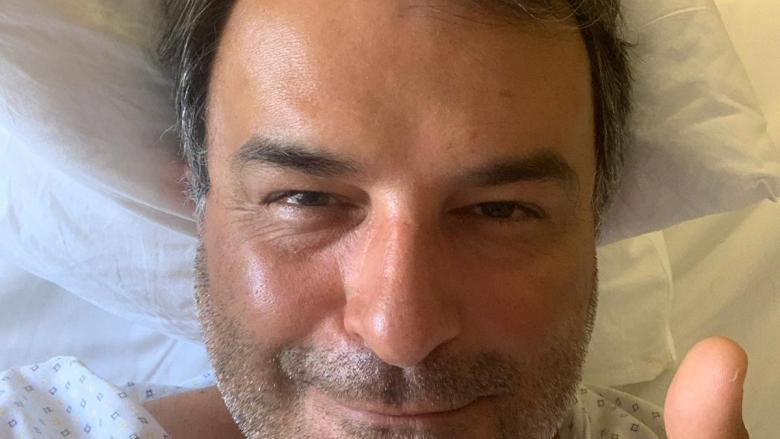 Lucian Mîndruță, prima imagine după ce s-a operat la coloană © digifm.ro