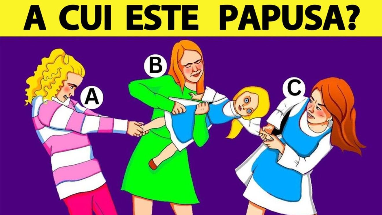 Test de inteligență | Cărei fete aparține, de fapt, păpușa din imagine?