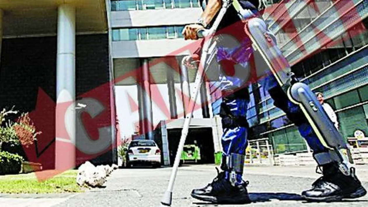 Are picioare ca ale lui Robocop