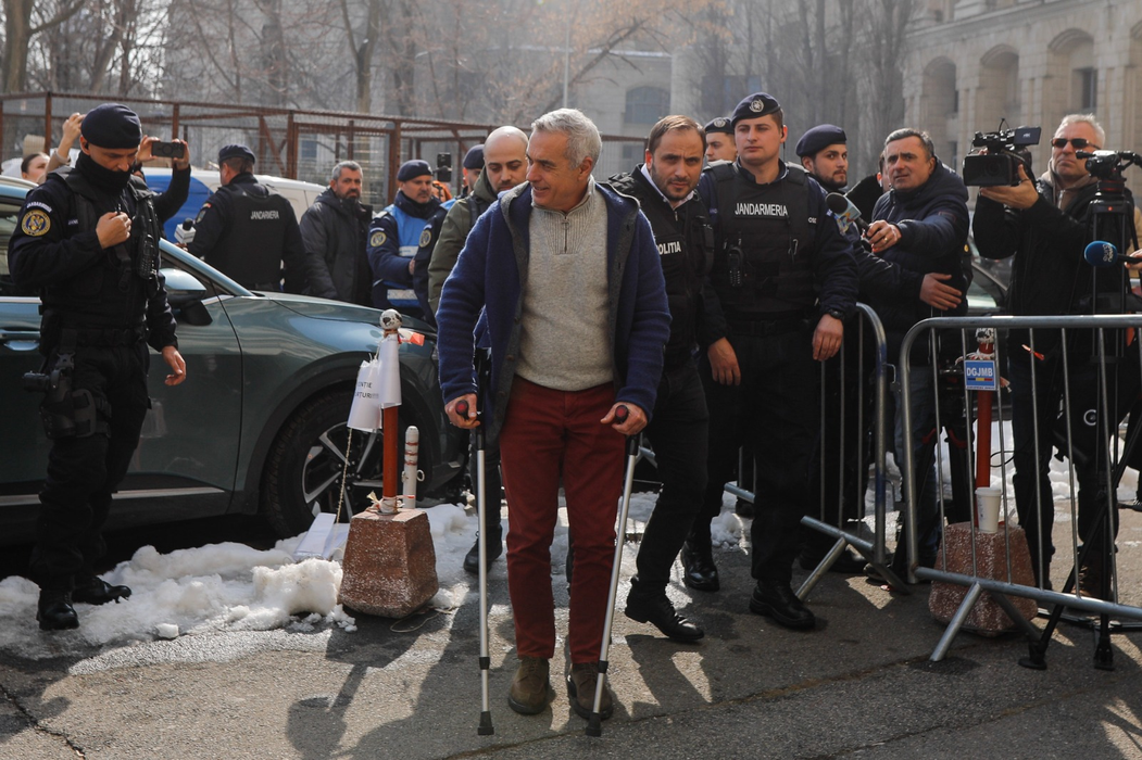 Călin Georgescu a fost săltat din trafic și dus la audieri la Parchetul General/ sursă foto: Inquam Photos / Malina Norocea