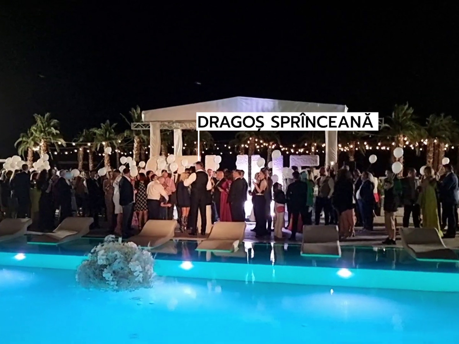 Dragoș Sprînceană, într-o formă de zile mari la botezul micuței Celine