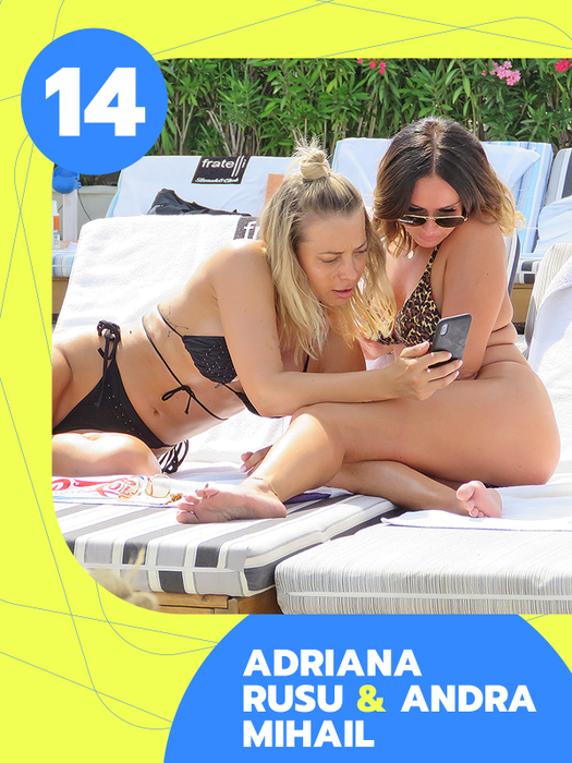 Bianca Drăgușanu, Adelina Pestrițu și Lora și-au făcut zeci de selfie-uri. Intră în acțiune Top 30 dive care au găsit unghiul perfect