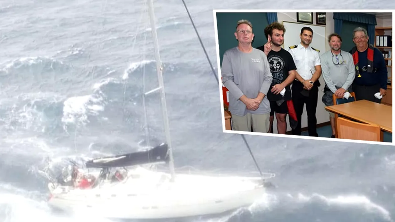 Un comandant de navă român a salvat 4 bărbați în Golful Mexic. Ce mesaj impresionant a primit de la oficialii Gărzii de Coastă a SUA