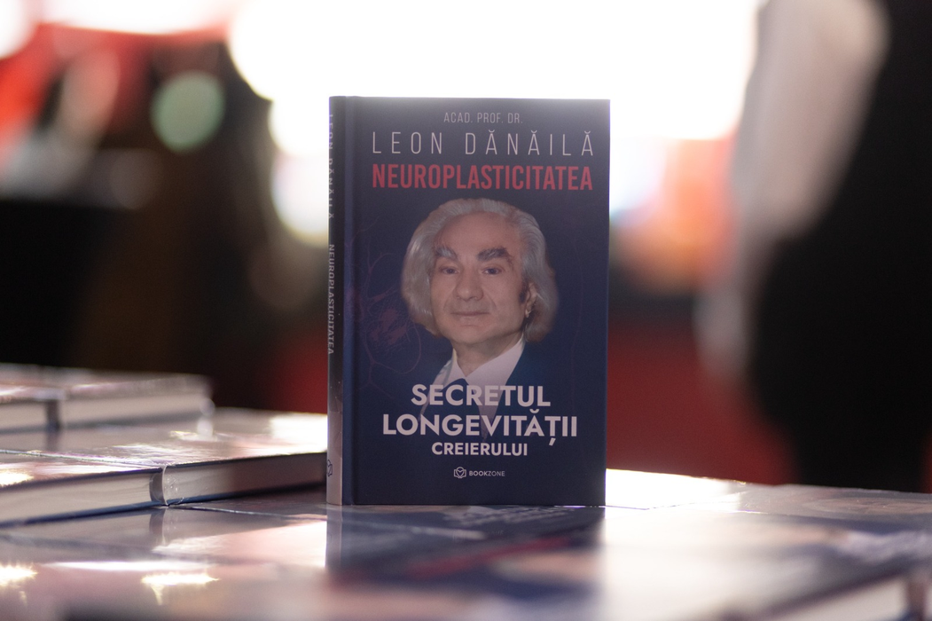 Academicianul Leon Dănăilă și-a lansat prima lucrare pentru publicul larg - „Neuroplasticitatea. Secretul longevității creierului”