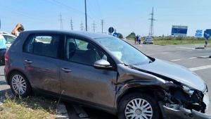 Accident pe centura Caracalului! Șase persoane, printre care și trei copii, au fost rănite