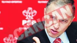 Geoana ramane betonat in scaun