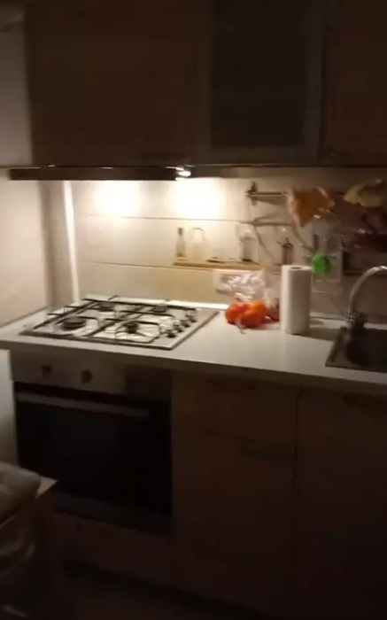 Imagine din garsoniera lui David Pușcaș/ Sursa foto: TikTok
