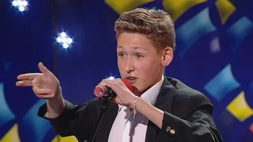 Mihai Ştefan, puştiul care l-a imitat genial pe Gigi Becali, s-a pregătit din timp pentru Românii au talent! Uite dovada!