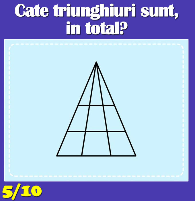 IQ test cu 10 întrebări | Prima: Ce număr urmează în seria 2, 3, 5, 9, 17?