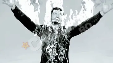 Smiley a facut cascadorii la filmarile ultimului videoclip! Si-a dat foc pe semnatura!