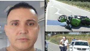 Călin, un polițist de 44 de ani, se zbate între viață și moarte. A încercat să evite un câine și a pierdut controlul motocicletei