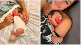Fosta vedetă Big Brother a născut al șaselea copil acasă, în dormitor. Ce nume adorabil a primit bebelușul